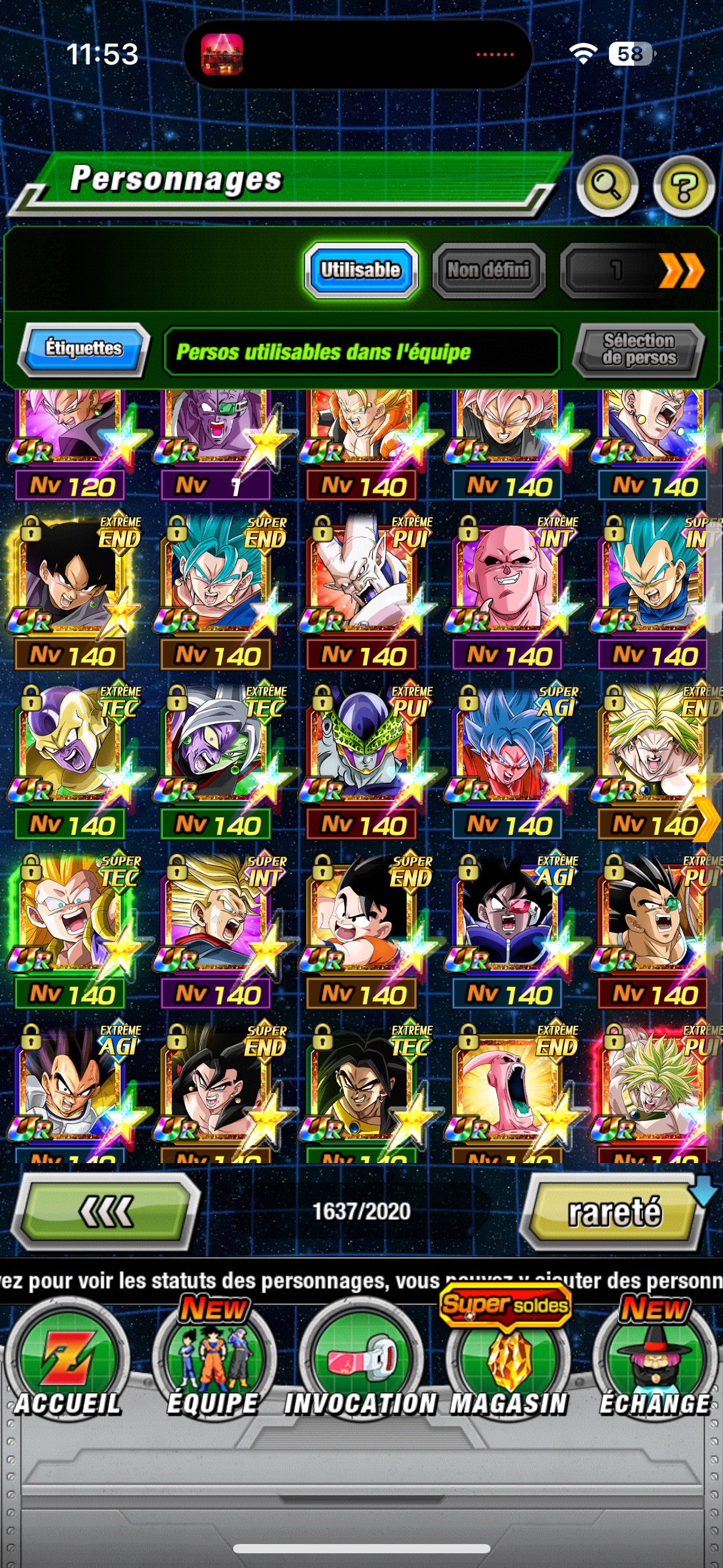 MEGA WHALE LV 871 + 144 LRs + 500 STONES + ALMOST ALL UNITS + NEW SLUG + NEW GOKU UI