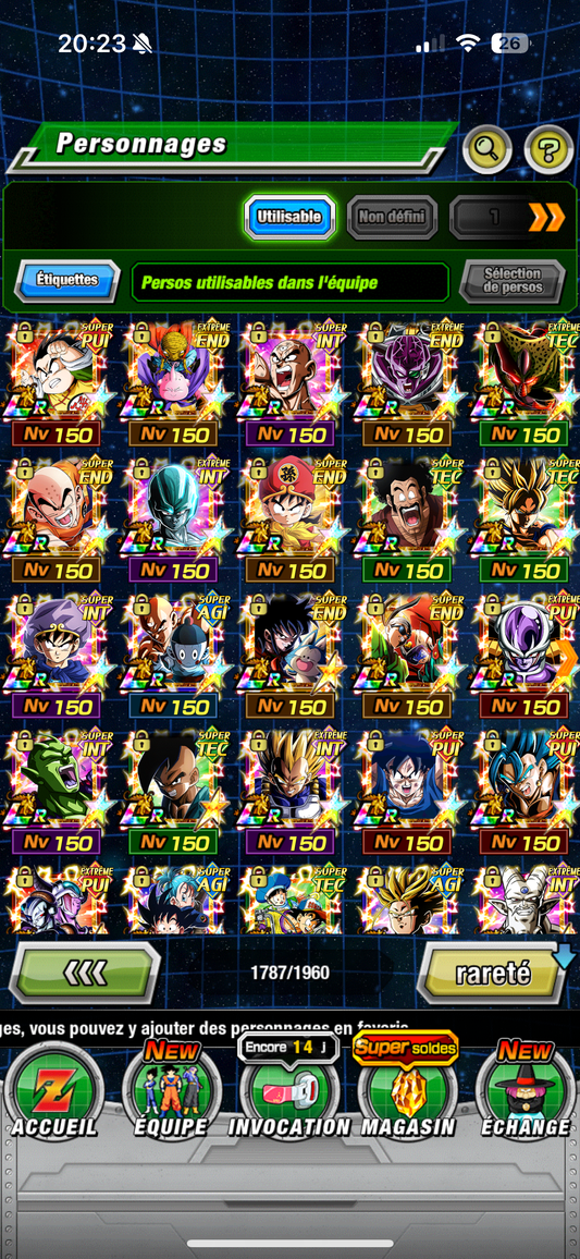 WHALE LV 783 + 127 LRs + NEW BROLY + NEW GOHAN + NEW GOKU