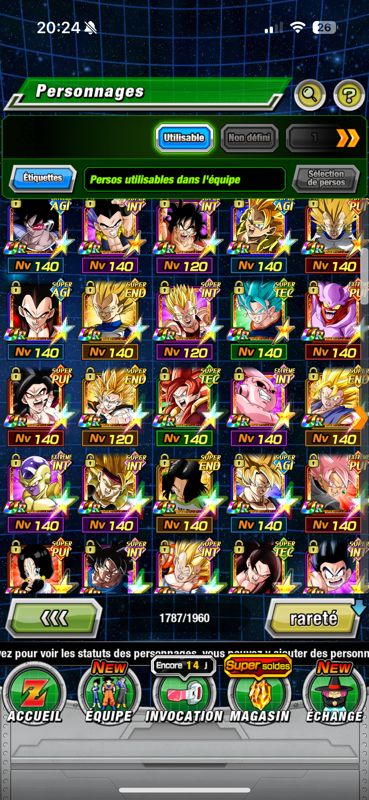 WHALE LV 783 + 127 LRs + NEW BROLY + NEW GOHAN + NEW GOKU