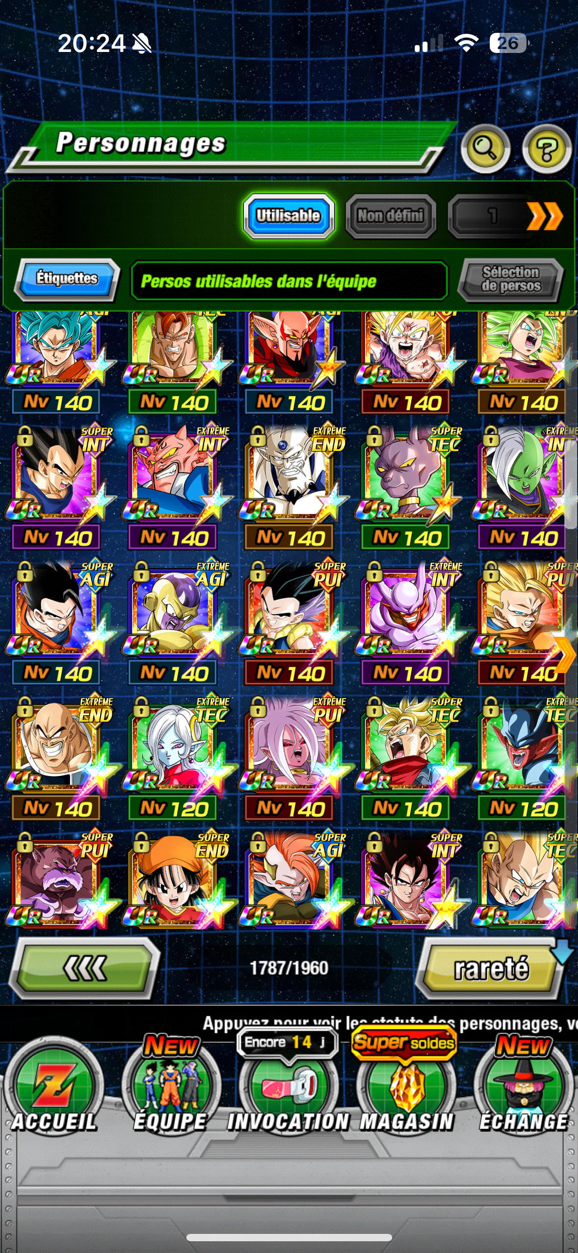 WHALE LV 783 + 127 LRs + NEW BROLY + NEW GOHAN + NEW GOKU