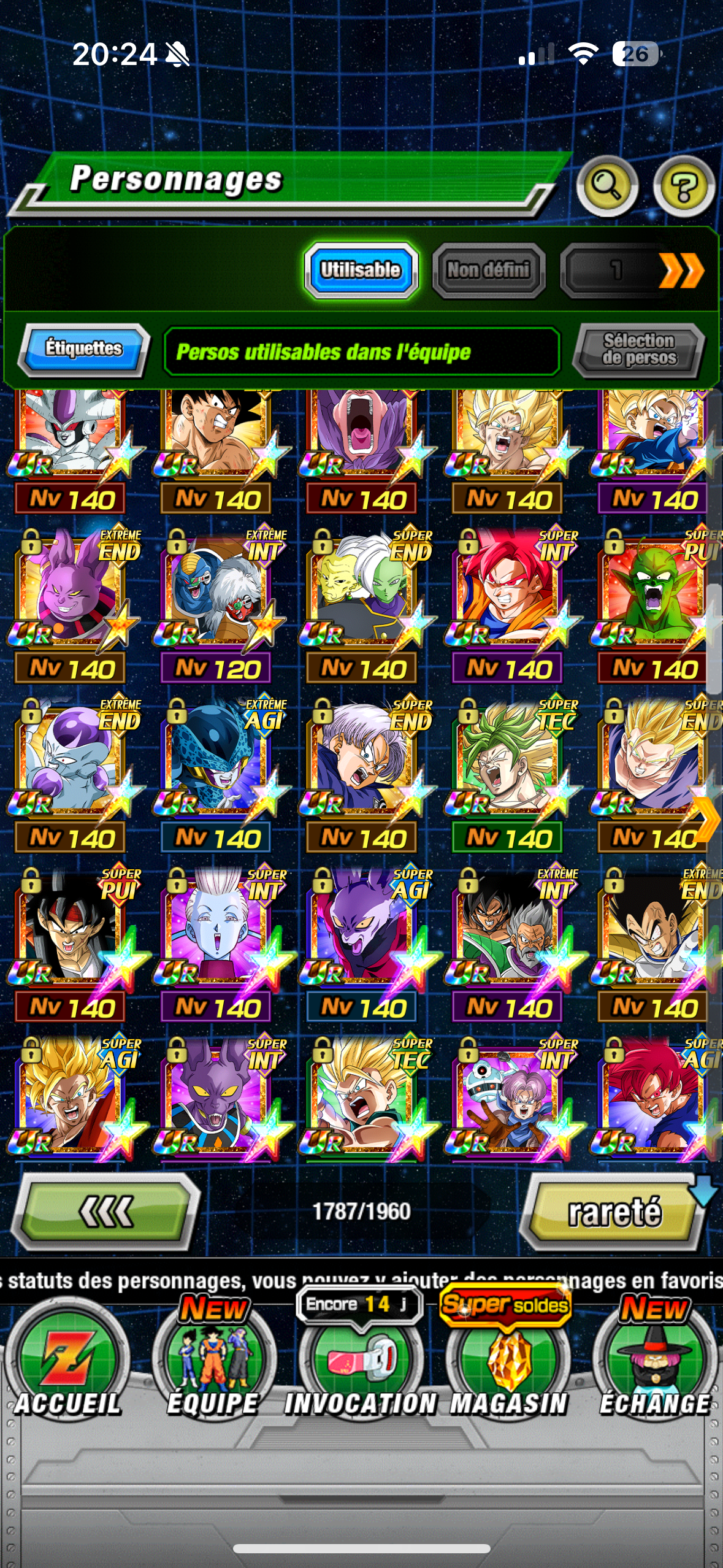 WHALE LV 783 + 127 LRs + NEW BROLY + NEW GOHAN + NEW GOKU