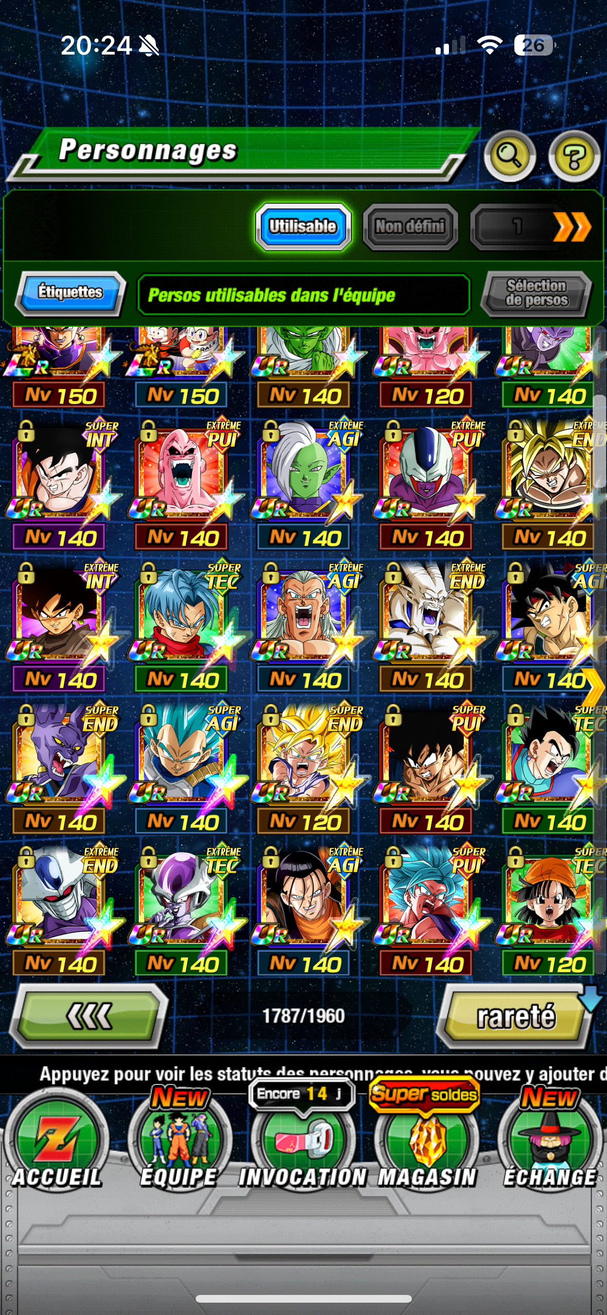 WHALE LV 783 + 127 LRs + NEW BROLY + NEW GOHAN + NEW GOKU